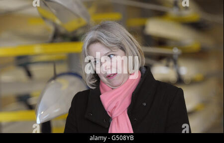 Visites d'Eton Dorney, mai Banque D'Images