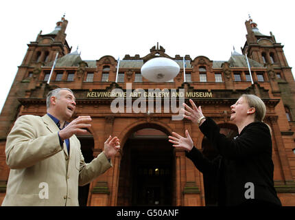 Rugby Union - Glasgow 7 Kelingrove Photocall - Bénévoles Museum Banque D'Images