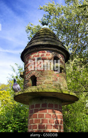 Une charmante cabane dans un parc à Hove, East Sussex. Banque D'Images