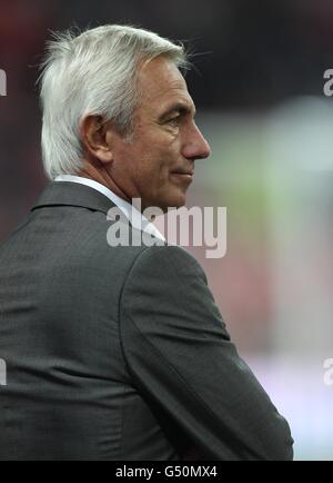 Football - International friendly - Angleterre v pays-Bas - Stade Wembley. Bert Van Marwijk, responsable Hollande Banque D'Images