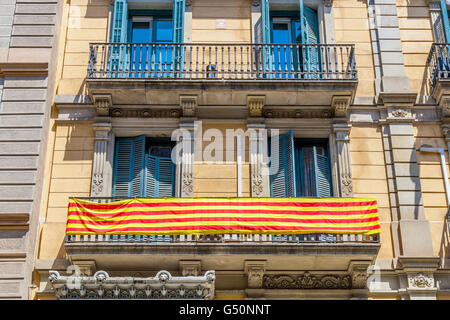 Attractions touristiques de Barcelone, les architectures traditionnelles à Barcelone, Catalogne, Espagne. Banque D'Images