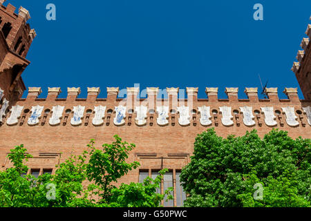 Attractions touristiques de Barcelone, les architectures traditionnelles à Barcelone, Catalogne, Espagne. Banque D'Images