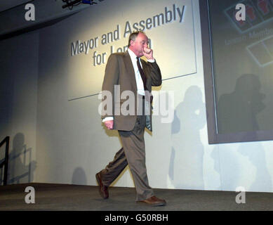 Le maire de Londres Livingstone Banque D'Images