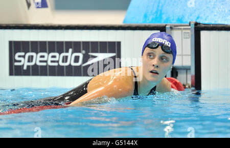 Natation - Championnats de natation de gaz britannique 2012 - Jour Sept - le Centre Aquatique Banque D'Images