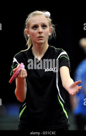 Tennis de table - Championnats nationaux 1917 2012 - Jour 1 - Ponds Forge Banque D'Images