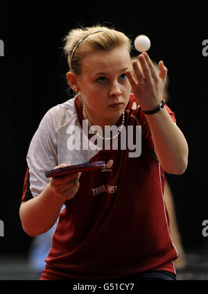 Tennis de table - Championnats nationaux 1917 2012 - Jour 1 - Ponds Forge Banque D'Images