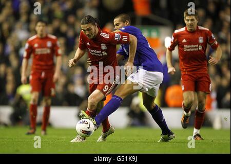 Soccer - Barclays Premier League - Liverpool v Everton - Anfield Banque D'Images