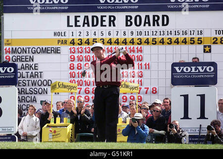 PGA Wentworth Monty 12e Banque D'Images