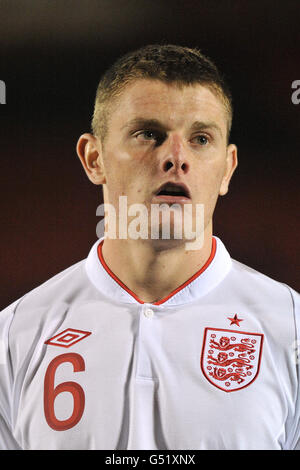 Soccer - U18 International - Angleterre v Italie - Gresty Road Banque D'Images