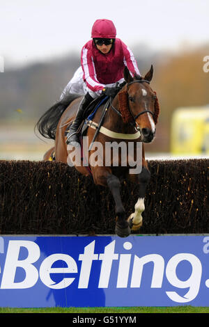 Horse Racing - Courses Southwell Banque D'Images