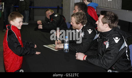 Rugby Union - RaboDirect PRO12 - Edinburgh Rugby v Newport-Gwent Dragons - stade Murrayfield Banque D'Images