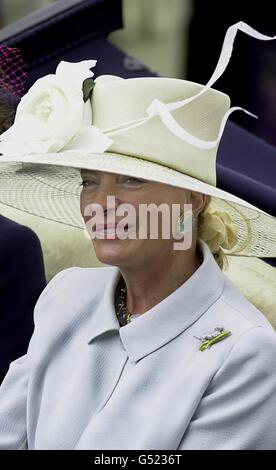 La princesse Michael de Royal Ascot Banque D'Images