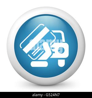 L'icône document voiture Illustration de Vecteur