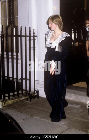 Image - Princesse de Galles - le 11 Downing Street, Londres Banque D'Images