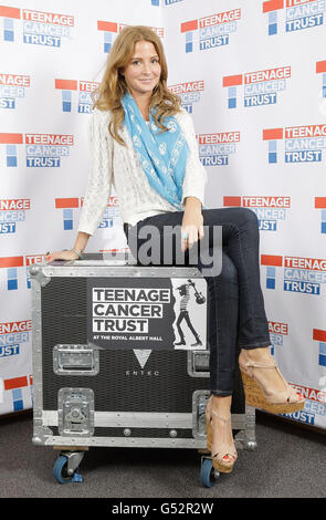 Teenage cancer Trust Gigs - Professeur Green - Londres.Millie Mackintosh de Made in Chelsea Backstage à Teenage cancer Trust au Royal Albert Hall, Londres. Banque D'Images