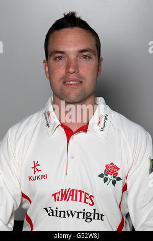 Cricket - 2012 Lancashire Photocall - Old Trafford. Stephen Moore, Lancashire Banque D'Images