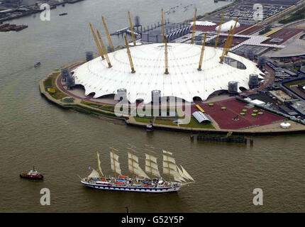 Royal Clipper Premier Voyage Banque D'Images