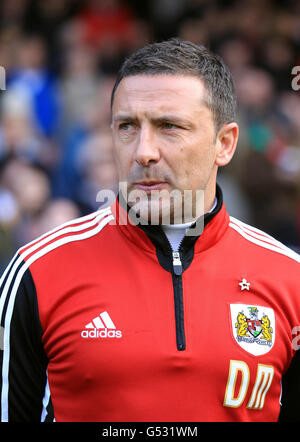 Football - npower football League Championship - Nottingham Forest / Bristol City - City Ground.Derek McInnes, directeur de Bristol City Banque D'Images