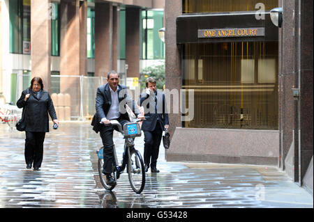 Stock NBNK.One Angel court, dans la ville de Londres, siège de la nouvelle banque NBNK. Banque D'Images