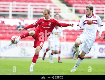 - Football npower Football League deux - Swindon Town v Northampton Town - County Ground Banque D'Images