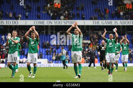 Soccer - Barclays Premier League - Tottenham Hotspur v Norwich City - White Hart Lane Banque D'Images