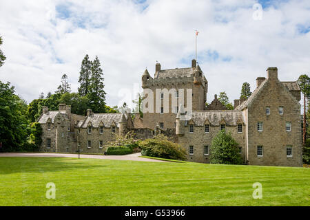 Royaume-uni, Ecosse, Highland, Nairn, le château de Cawdor vue du jardin, au nord-est d'Inverness, dans les Highlands écossais, Macbeth de Shakespeare Banque D'Images