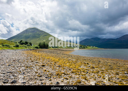 Royaume-uni, Ecosse, Highland, île de Skye, le Loch Ainort Banque D'Images