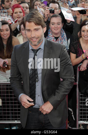 American Pie The Reunion - première - Dublin.Seann William Scott à la première irlandaise de l'American Pie The Reunion au Savoy Cinema de Dublin. Banque D'Images