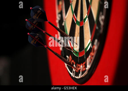 Fléchettes - McCoys Premier League Darts - Capital FM Arena Banque D'Images