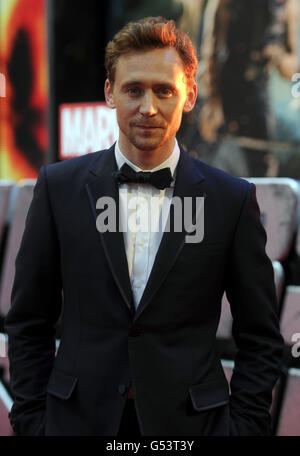 Marvel Avengers Assemble Première européenne - Londres Banque D'Images