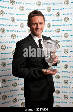 Soccer - PFA Player of the Year Awards 2012 - Grosvenor House Hotel.Lauréat du prix spécial du mérite Graham Alexander lors du PFA Player of the Year Awards 2012 au Grosvenor House Hotel, Londres. Banque D'Images