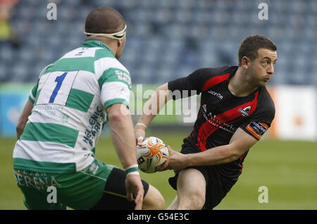 Rugby Union - RaboDirect PRO12 - Edinburgh Rugby v Trévise - Murrayfield Banque D'Images