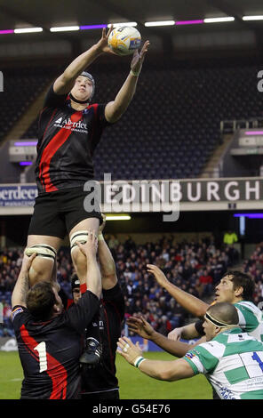 Rugby Union - RaboDirect PRO12 - Edinburgh Rugby v Trévise - Murrayfield Banque D'Images