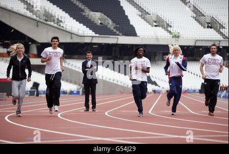 Athlétisme - Université britannique et des collages d'Athlétisme Visa - Preview Journée - Stade olympique Banque D'Images