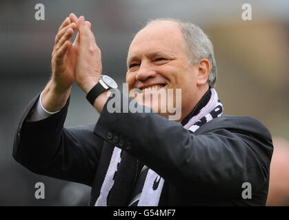 Football - Barclays Premier League - Fulham / Sunderland - Craven Cottage. Martin Jol, responsable de Fulham Banque D'Images