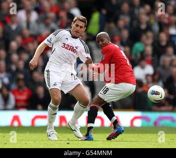 Soccer - Barclays Premier League - Manchester United v Swansea City - Old Trafford Banque D'Images