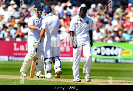 Cricket - 2012 - Deuxième série d'essai Investec Test - Angleterre v Antilles - Jour deux - Trent Bridge Banque D'Images