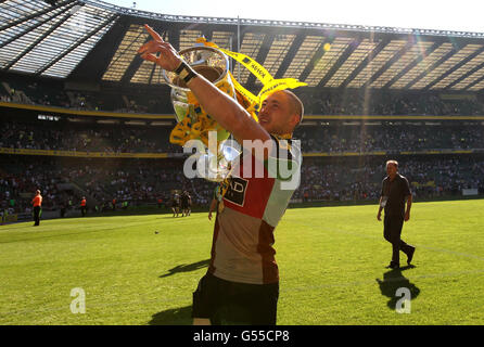 Rugby Union - Aviva Premiership - Final - Leicester Tigers v Harlequins - Stade de Twickenham Banque D'Images