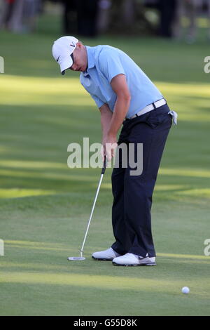 Golf - Championnat BMW PGA 2012 - troisième jour - Wentworth Golf Club.James Morrison en Angleterre pendant la troisième journée du championnat BMW PGA au club de golf de Wentworth, Surrey. Banque D'Images