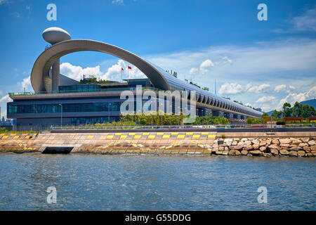 D''une vue sur le Kai Tak Cruise Terminal de Kwun Tong, Hong Kong. Banque D'Images