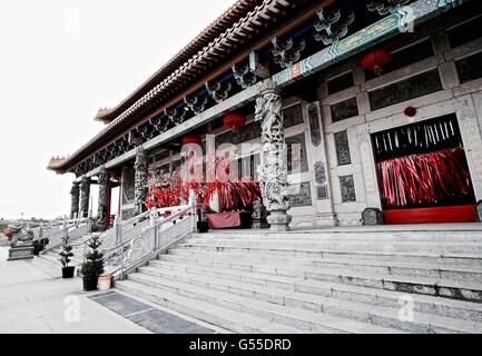 Temple TianHou à Melbourne Banque D'Images