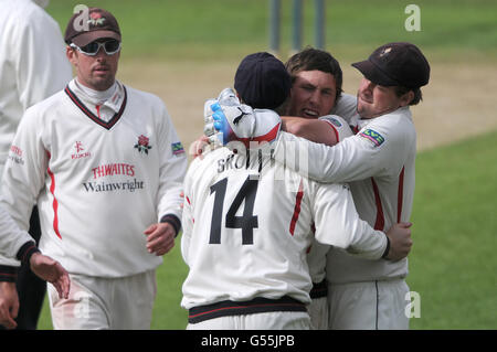 Cricket - LV = County Championship - Division One - Warwickshire v - Jour 1 - Edgbaston Banque D'Images