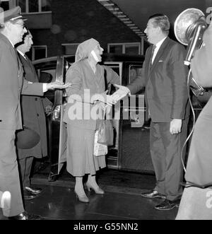 Image - La princesse Alice de Grèce - Heathrow Airport Banque D'Images