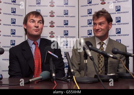 Contrat Hoddle FC Southampton Banque D'Images