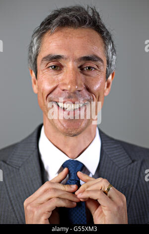 Football - Paulo Sousa. Paulo Sousa, responsable de Videoton FC Banque D'Images