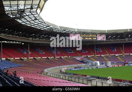 Le stade de Wembley fort Royal view Banque D'Images