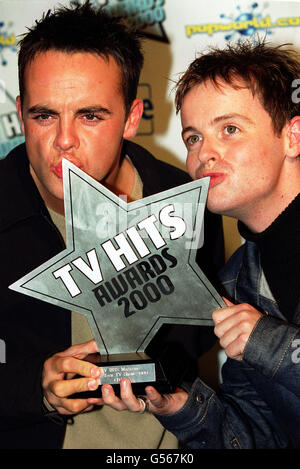 Plat Hits Awards Ant & Dec 2 Banque D'Images