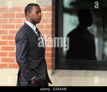 Titus Bramble affaire judiciaire Banque D'Images