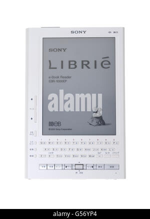 LIBRIé de Sony CDE-1000EP le premier e commercial e-reader d'encre introduit 2004. Banque D'Images