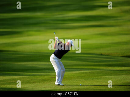 Golf - Championnat BMW PGA 2012 - deuxième jour - Wentworth Golf Club.Graeme Storm en Angleterre pendant le second tour à Wentworth Banque D'Images